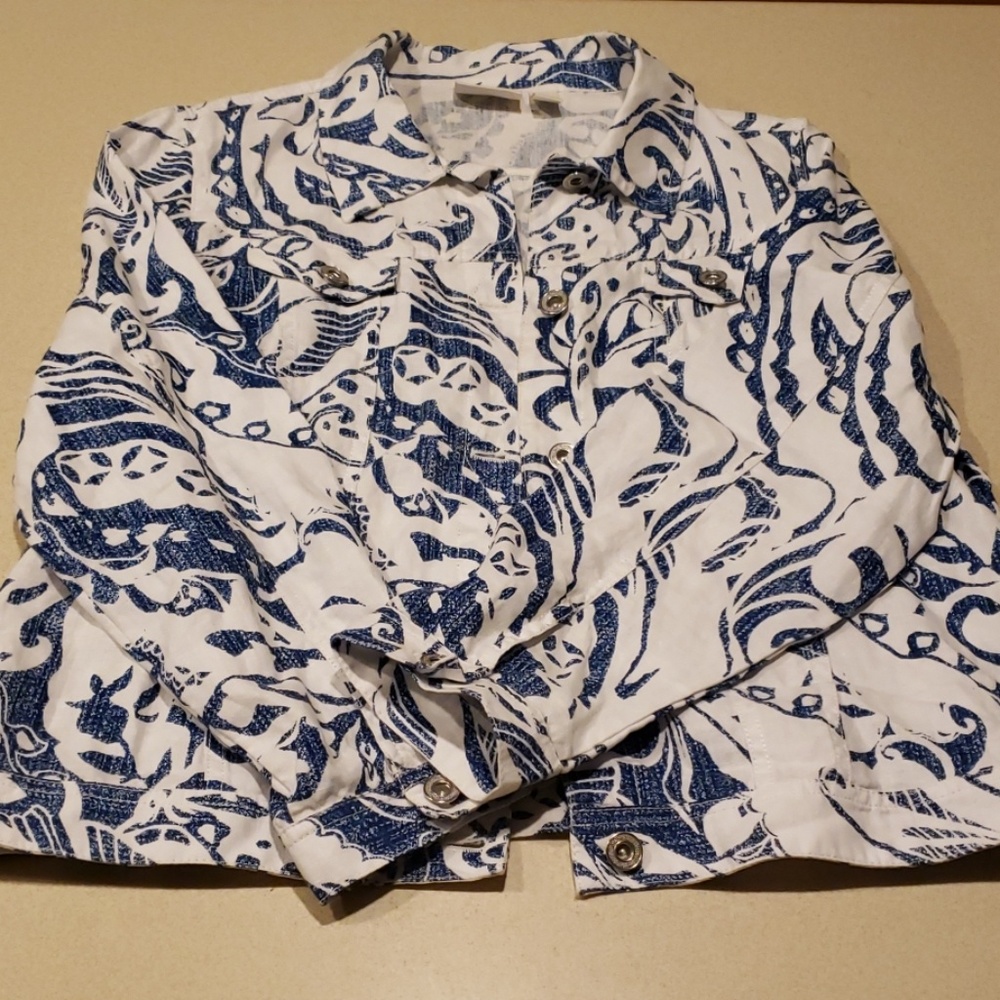 Chico's linen jacket